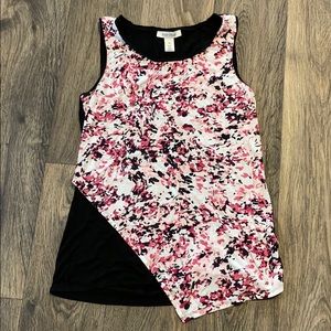 White House Black Market Medium Long Tank Top Pink